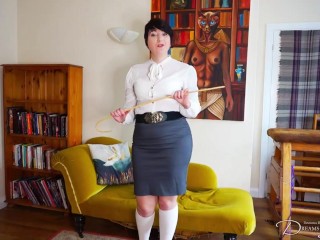 Secret Knicker Obsession - Your dirty secret is out and Headmistress Blake knows all about it!