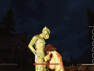 Just playing with angles without No Clip. Sex with argonian