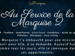 French Audio Porn | Tu te draines les burnes tous les jours pour ta maîtresse