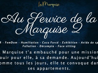 French Audio Porn | Tu te draines les burnes tous les jours pour ta maîtresse