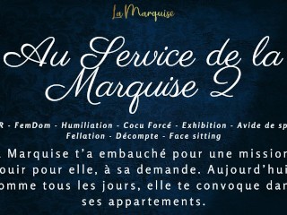 French Audio Porn | Tu te draines les burnes tous les jours pour ta maîtresse