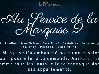 French Audio Porn | Tu te draines les burnes tous les jours pour ta maîtresse