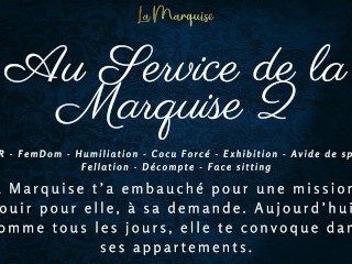 French Audio Porn | Tu te draines les burnes tous les jours pour ta maîtresse