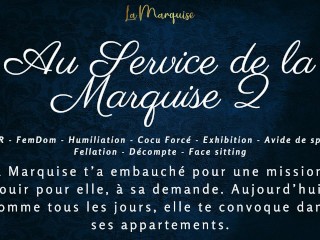 French Audio Porn | Tu te draines les burnes tous les jours pour ta maîtresse