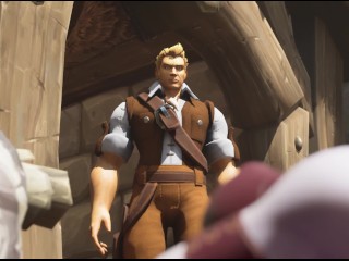 Blue is Better 2 v.0.99.9b - Sex with Dragon and Painters Guild Girls Gameplay Part 5