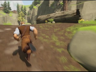 Blue is Better 2 v.0.99.9b - Sex with Dragon and Painters Guild Girls Gameplay Part 5