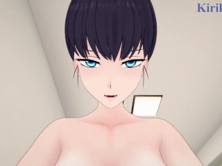 Akira Todo and I have intense sex in the bedroom. - World's End Harem Hentai