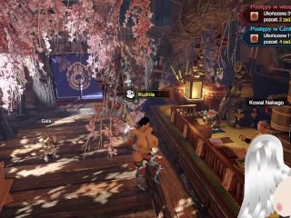 Monster Hunter Rise with Ver.r Nude/Futa Mods +18 Gameplay PL #2 - three busty trans girls