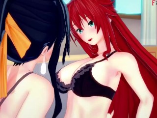 Rias leaves, but Akeno asks for more | HS DXD NTR Madness 3 |Full 1hr Movie on Patreon: Fantasyking3