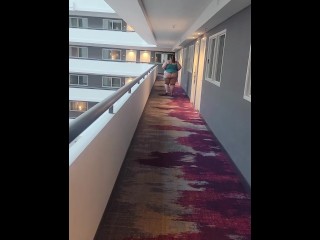 BBW Flashing in Hotel