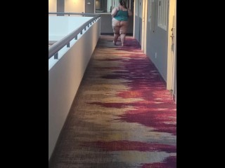 BBW Flashing in Hotel