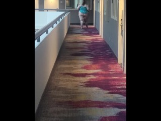 BBW Flashing in Hotel