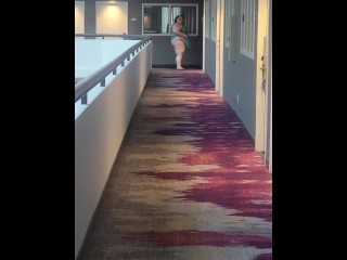BBW Flashing in Hotel