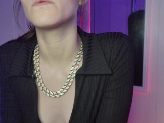 SPH - Femdom JOI - Goddess D makes fun of you while you stroke your pathetic tiny cock