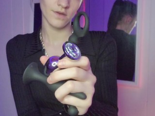 NEW TOYS! - Goddess D shows off their new toys gifted by a loyal slut