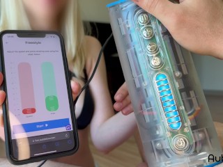 This automatic blowjob machine milked the cum right out of you - Autoblow AI Ultra