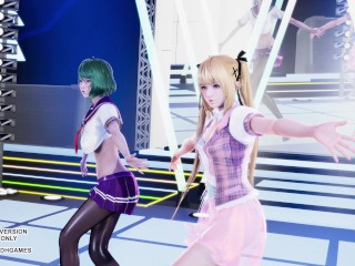 [MMD] YOASOBI - IDOL Marie Rose Tamaki Misaki Sexy  Dance League of Legends Uncensored Hentai 4K