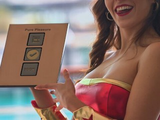 She Celebrated 100K Subs By Riding Him Like a Fucking Hero