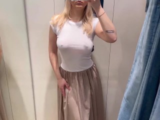 see through fashion trying on haul transparent clothes