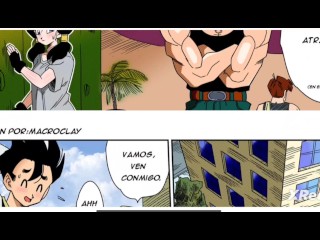 Gohan conoce a iresa y termina follandola con su enorme verga