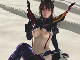 Dead or Alive Xtreme Venus Vacation Misaki Ryuuko Matoi Battle Outfit Nude Mod Fanservice