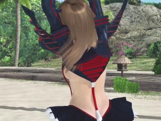 Dead or Alive Xtreme Venus Vacation Misaki Ryuuko Matoi Battle Outfit Nude Mod Fanservice