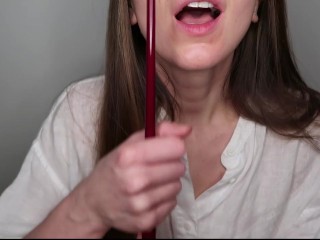 HORNY PAINTER HJ ON A PAINTBRUSH 🎨🖌️ JOI ASMR ROLEPLAY