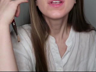 HORNY PAINTER HJ ON A PAINTBRUSH 🎨🖌️ JOI ASMR ROLEPLAY