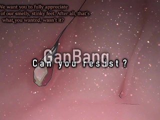 [Hentai JOI Teaser] 👒 Rin/Sakura Gangbang 👒 : [Multiple Endings, Gangbang]