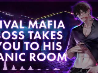 [M4F] Rival Mafia Boss Takes You To His Panic Room || Male Moans || Deep Voice || Dirty Talk