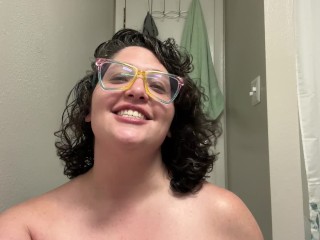 BBW Towel Drop Tease