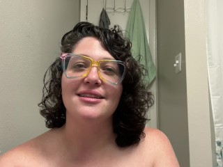 BBW Towel Drop Tease
