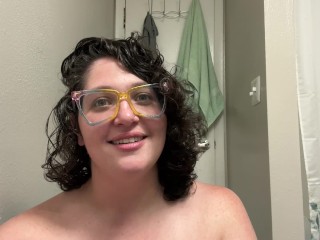 BBW Towel Drop Tease
