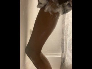 Watch me take a nice shower