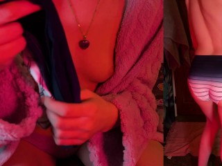 ASMR fullback panties tryon haul 🩷 (big ass, small tits)