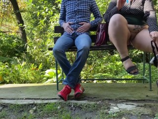 Perverted curvy mother-in-law knows all her son-in-law's weaknesses