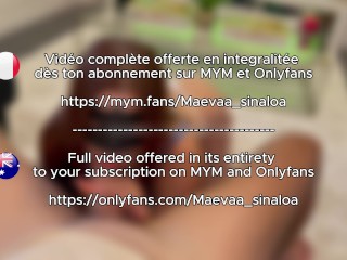 Maevaa Sinaloa - My roommate fills my pussy during Euro 2024 Football