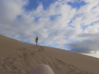 Lily's Adventure: BIG SHOCK In The Middle Of The Dunes! | LilyKoti