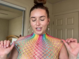 Fishnet Dress SQUAT TEST w/ Erika Kay