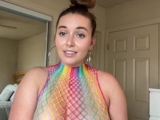 Fishnet Dress SQUAT TEST w/ Erika Kay