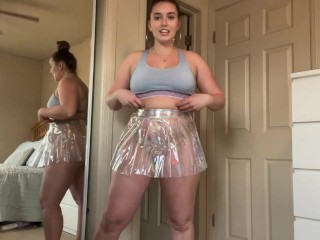 100% SEE THROUGH SKIRTS Try On Haul w/ Erika Kay [OnlyFans & SLUSHY @ ErikaKaySensuality]