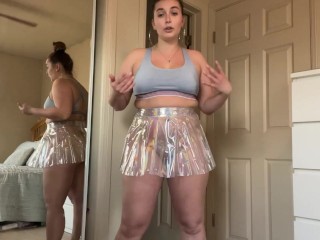 100% SEE THROUGH SKIRTS Try On Haul w/ Erika Kay [OnlyFans & SLUSHY @ ErikaKaySensuality]