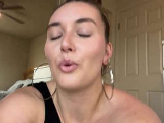 Squats in 100% TRANSPARENT DRESS w/ Erika Kay [OnlyFans & SLUSHY @ ErikaKaySensuality]