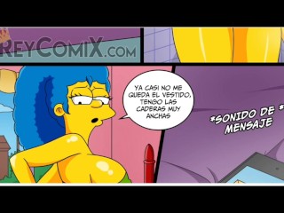 Marge es follada por entrenador -milf creampie los Simpson Xxx