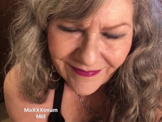 Mature Cougar’s Cum Addiction! POV Blowjob💦 Oral Creampie • Show • Swallow! MaXXXimumMilf