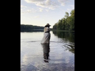 BETTER Seductions: TEASER Miss Behave in wet clingy summer dress