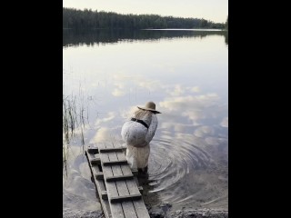 BETTER Seductions: TEASER Miss Behave in wet clingy summer dress