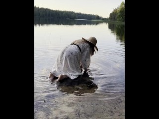 BETTER Seductions: TEASER Miss Behave in wet clingy summer dress