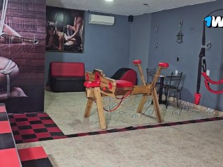 Big tit blonde gives me VIP service at a brothel