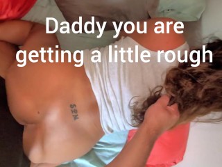 "I'm a good girl Daddy, a good girl who needs to get fucked!" Dirty talk captions slut doggy fuck